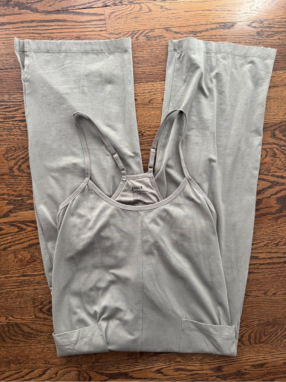 Naked Cashmere Charcoal Gray Tank Jumpsuit